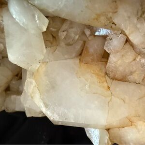 Natural Arkansas Large Quartz Crystal Cluster! Leave as is or soak to make white